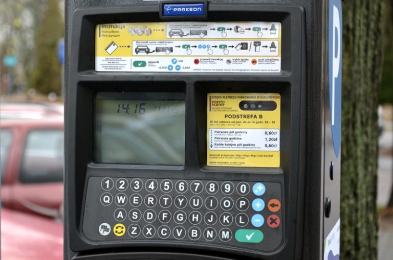 Parkometr.