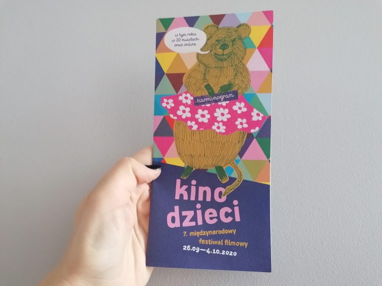 ulotka reklamowa festiwalu kino dzieci