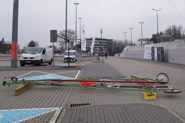 Rower w kształcie choinki