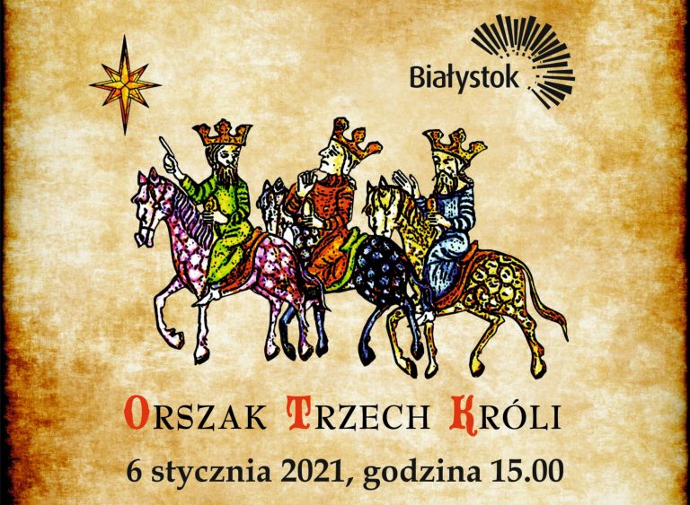 Plakat wydarzenia orszak trzech króli