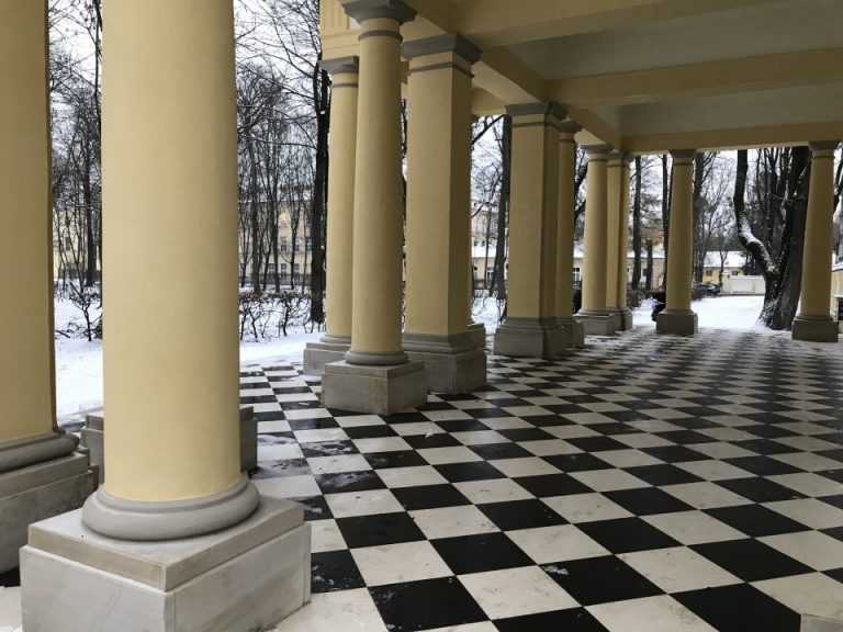 Pawilon włoski w ogrodach Pałacu Branickich