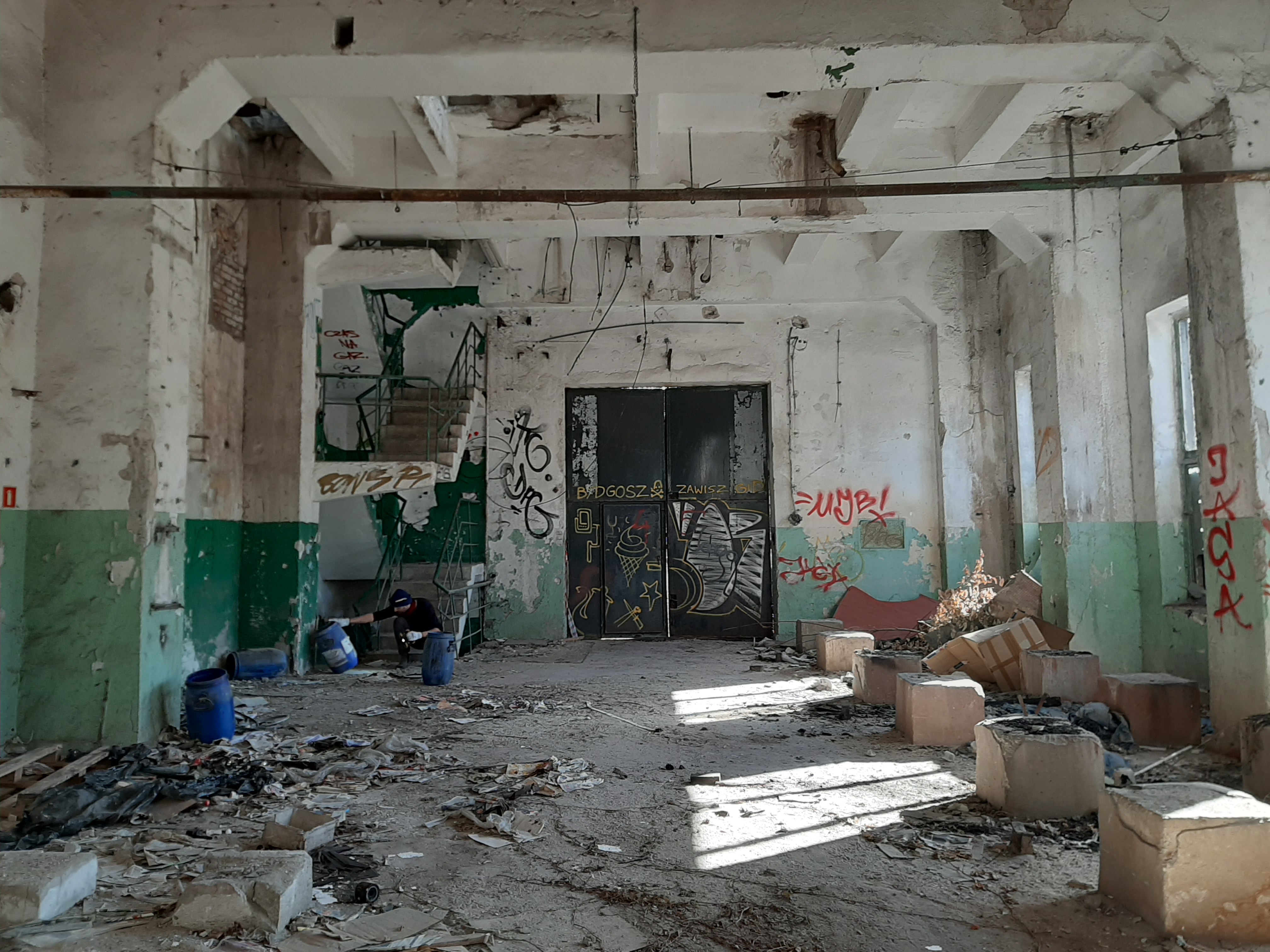 Opuszczony budynek w Fastach