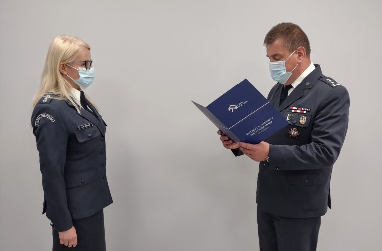 Nowa dyrektor Zaqkładu Karnego odbiera mianowanie na nową funkcję