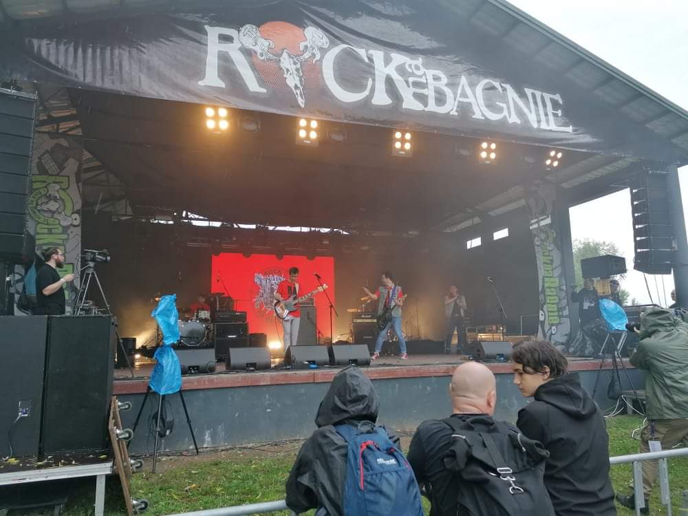 Scena festiwalu Rock na Bagnie