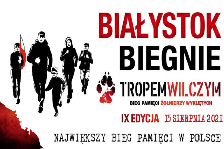 Plakat imprezy biegowej