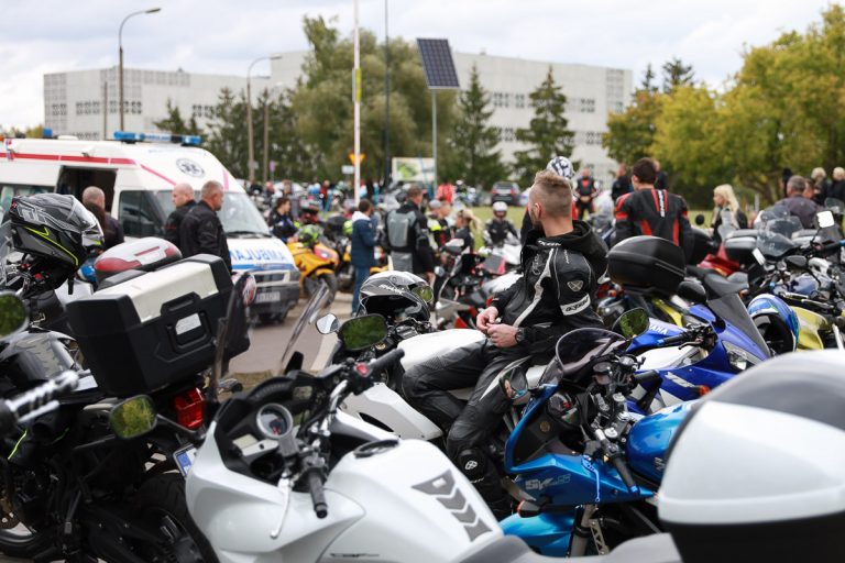 Motoserce na kampusie Politechniki Białostockiej