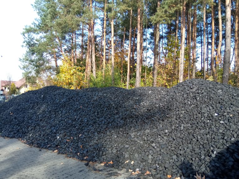 Hałda węgla