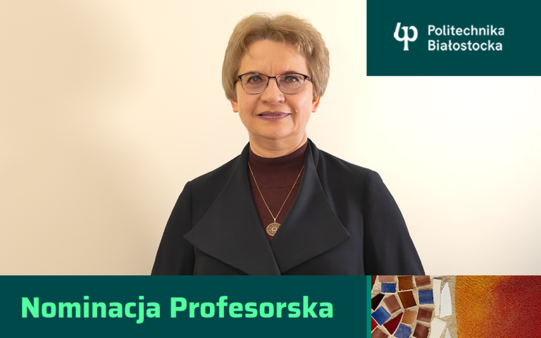 Prof. Joanna Olbryś z Politechniki Białostockiej