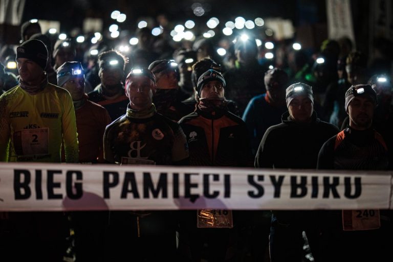 Uczestnicy Biegu Pamięci Sybiru