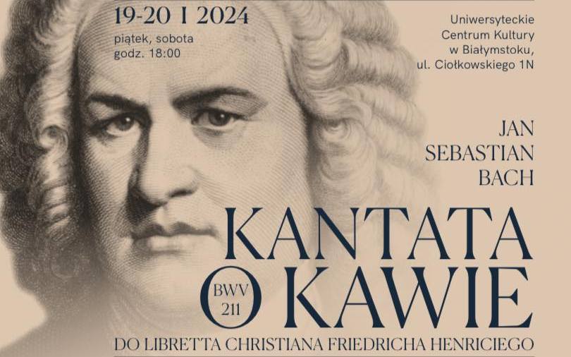 Plakat "Kantata o Kawie"