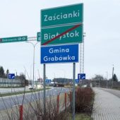 Gmina grabówka, tabliczka informacyjna