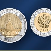 Moneta tykocin awers i rewers.
