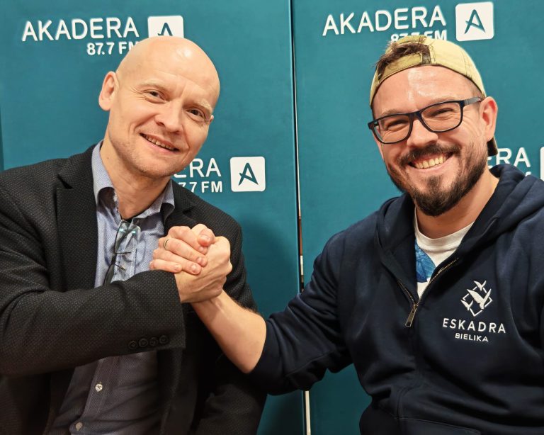 Piotr Tynecki i Wojtek Łaguna