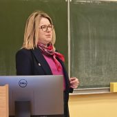 Anna Daszuta-Zalewska na Wydziale Inżynierii Zarządzania.