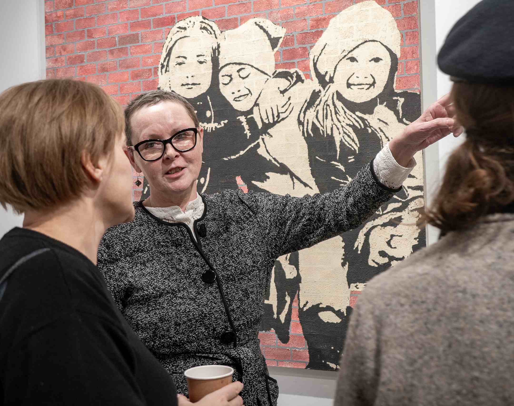 Hanna Siemionow Malarstwo, fot. Jerzy Doroszkiewicz