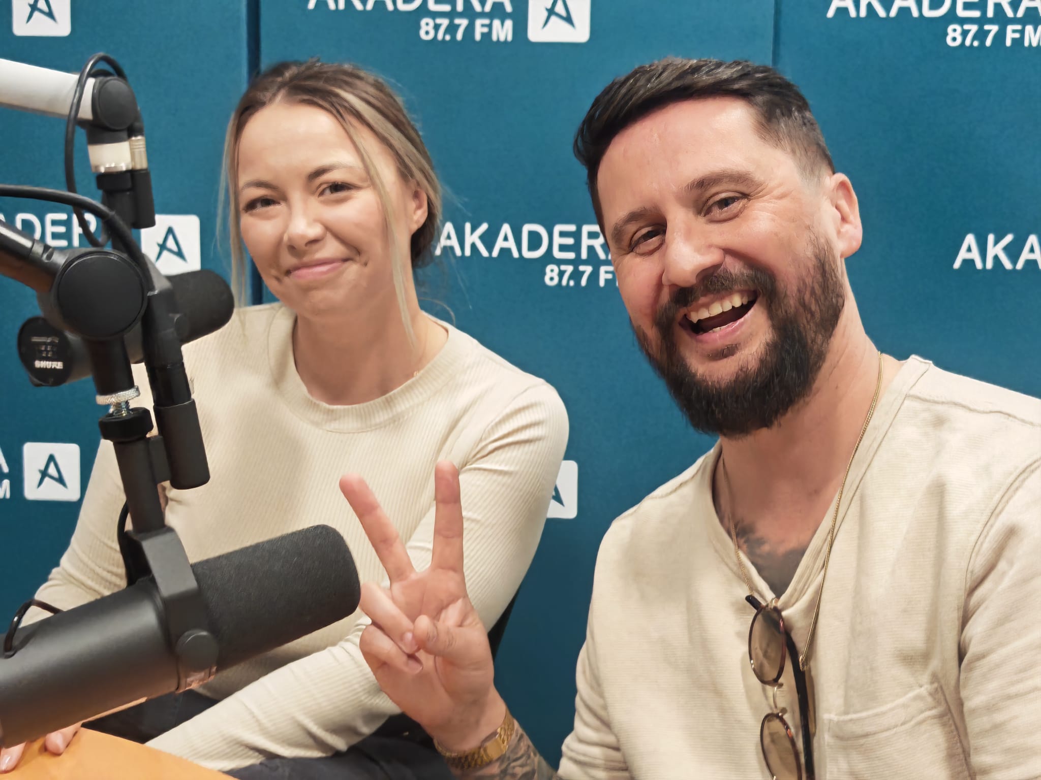 Łukasz i Ewelina Więcek organizatorzy Brickstok