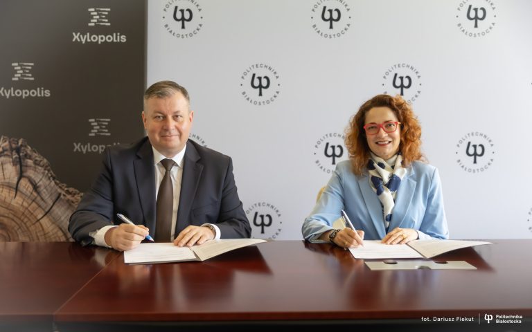 2026-04-29-Xylopolis-i-Politechnika-Białostocka-podpisanie-poro