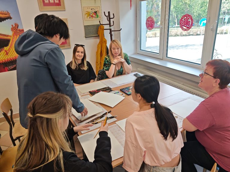 Spotkanie z studentami z Chin (1)