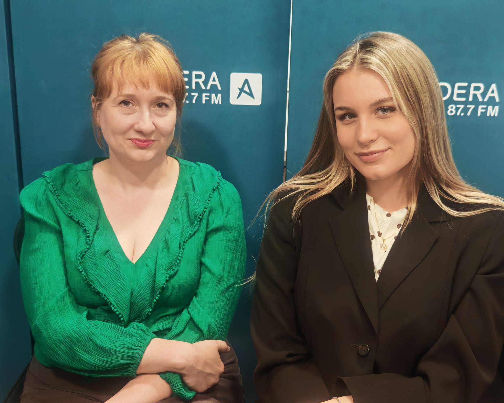dr Magdalena Toczydłowska i Martyna Stefańczuk