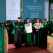 uroczystość nadania tytułu Doktora Honoris Causa prof. Bohdalowi