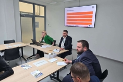 Przedstawiciele Politechniki Białostockiej dzielili się swoim doświadczeniem w zakresie rekrutacji i codziennej obsługi studentów mieszkających w akademikach, fot. PB