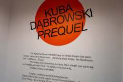 Kuba Dąbrowski - Prequel w Galerii im. Sleńdzińskich, fot. Jerzy Doroszkiewicz