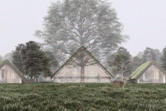 Projekt Muzejon. Muzeum Pamięci Romów - wizualizacja. Autor: T