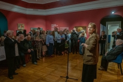 Stefan Rybi w Muzeum Podlaskim, fot. Jerzy Doroszkiewicz