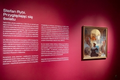 Stefan Rybi w Muzeum Podlaskim, fot. Jerzy Doroszkiewicz