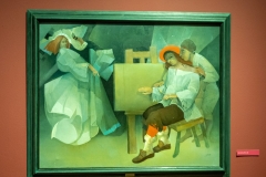 Stefan Rybi w Muzeum Podlaskim, fot. Jerzy Doroszkiewicz