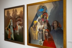 Stefan Rybi w Muzeum Podlaskim, fot. Jerzy Doroszkiewicz