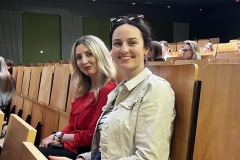 Od lewej: dr hab. inż. Joanna Kazimierowicz - prodziekan ds. studenckich i kształcenia , dr inż. Katarzyna Kalinowska-Wichrowska - prodziekan ds. rozwoju i współpracy Wydziału Budownictwa PB, A. Jakuć