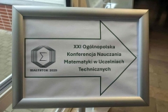 XXI Ogólnopolska Konferencja Nauczania Matematyki w Uczelniach Technicznych, fot. Hanna Kość