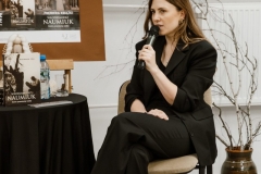 Spotkanie autorskie poświęconego premierze książki „Włodzimierz Naumiuk. Zanim przemówią rzeźby” w Miejskim Ośrodku Animacji Kultury w Zabłudowie. Fot. Marcin Ciuchniecki